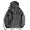 Unisex UPF 50 Lightweight Ice Silk Sun Protection Jacket with Hood