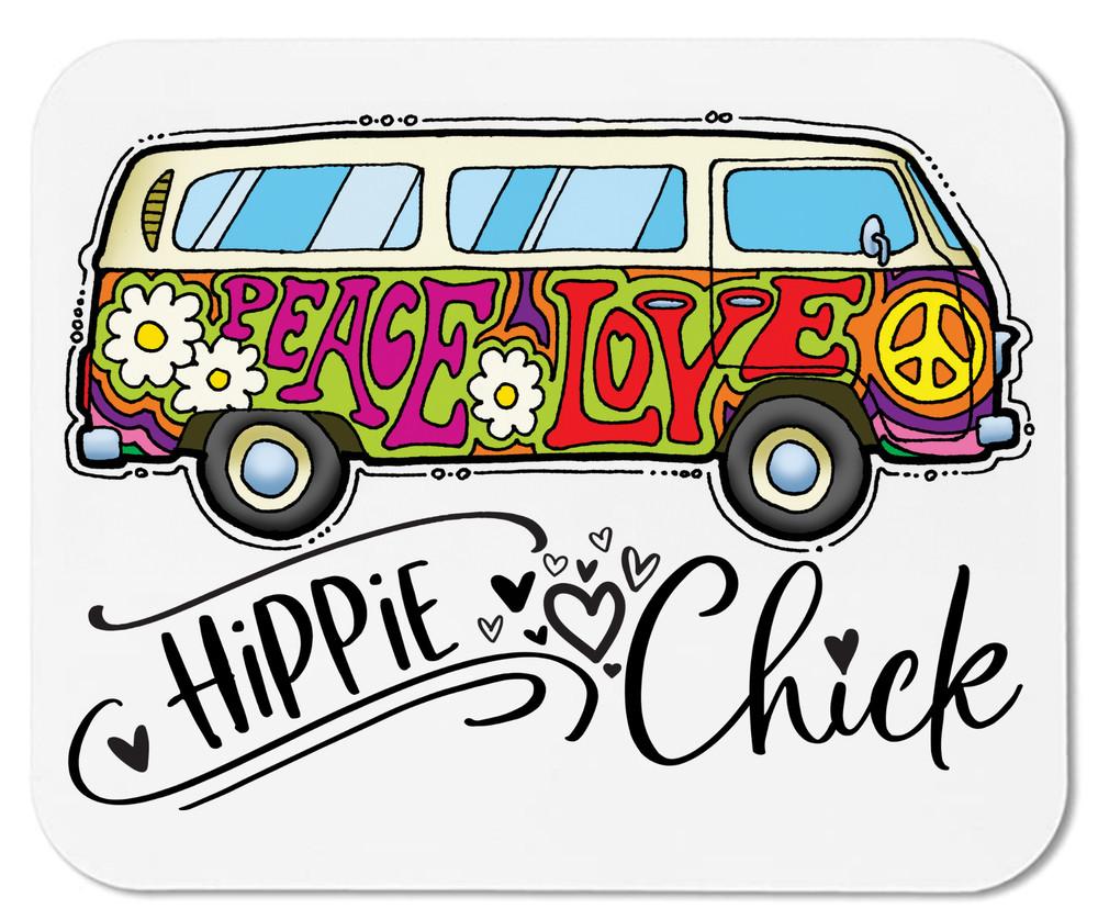 Hippie Chick- Mouse Pad Unisex T-Shirt XXL