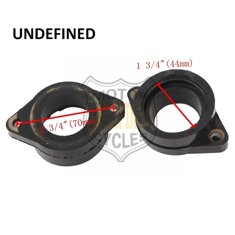 Motorcycle Carburetor Interface Adapter Intake Manifold For Yamaha XS650 XS 650 TX650 TX 650 447-13555-01-00 447-13565-01-00