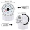 2" 52mm Water Temperature Gauge 0~120℃ with 7 Color Backlight Water Temp Sensor 1/8NPT 3/8NPT M14 M16 for Marine Car Boat RV