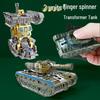 Rotating Deformation Robot: Multi-Form Gyro Decompression Toy