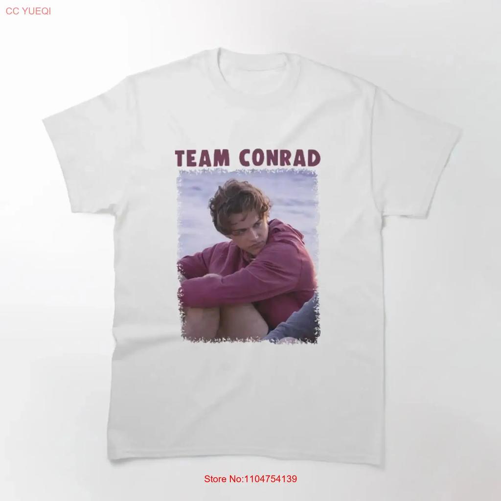 Team Conrad Klassisches T-Shirt vintage Gewaschen Designer-Kleidung Leicht Bequemes Oberteil Für Den Alltag Vielseitige Mode