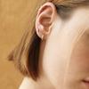 14k Crescent Moon Piercing (14k Gold) LCPI01
