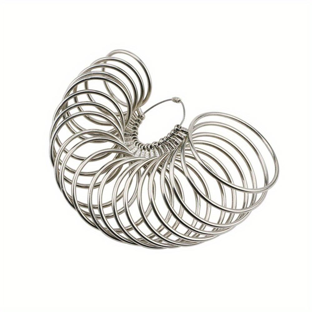 

US Sizes 1-27 Bracelet Wrist Size Measure Tool Metal Jeweler s Precise Practical Convenient Jewelry Measuring Tool