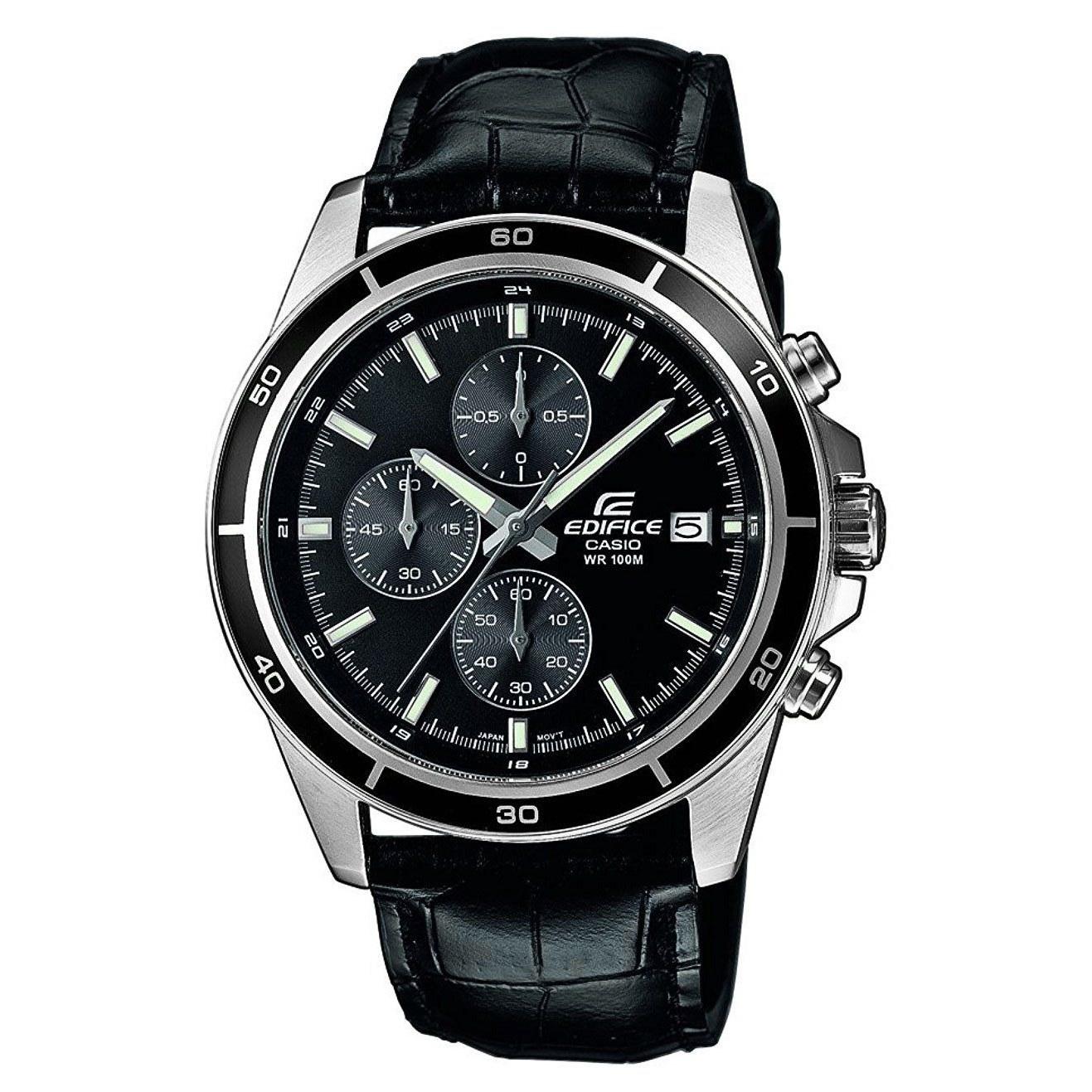 Casio wristwatch EDIFICE chronograph EFR-526L-1AV mens parallel import