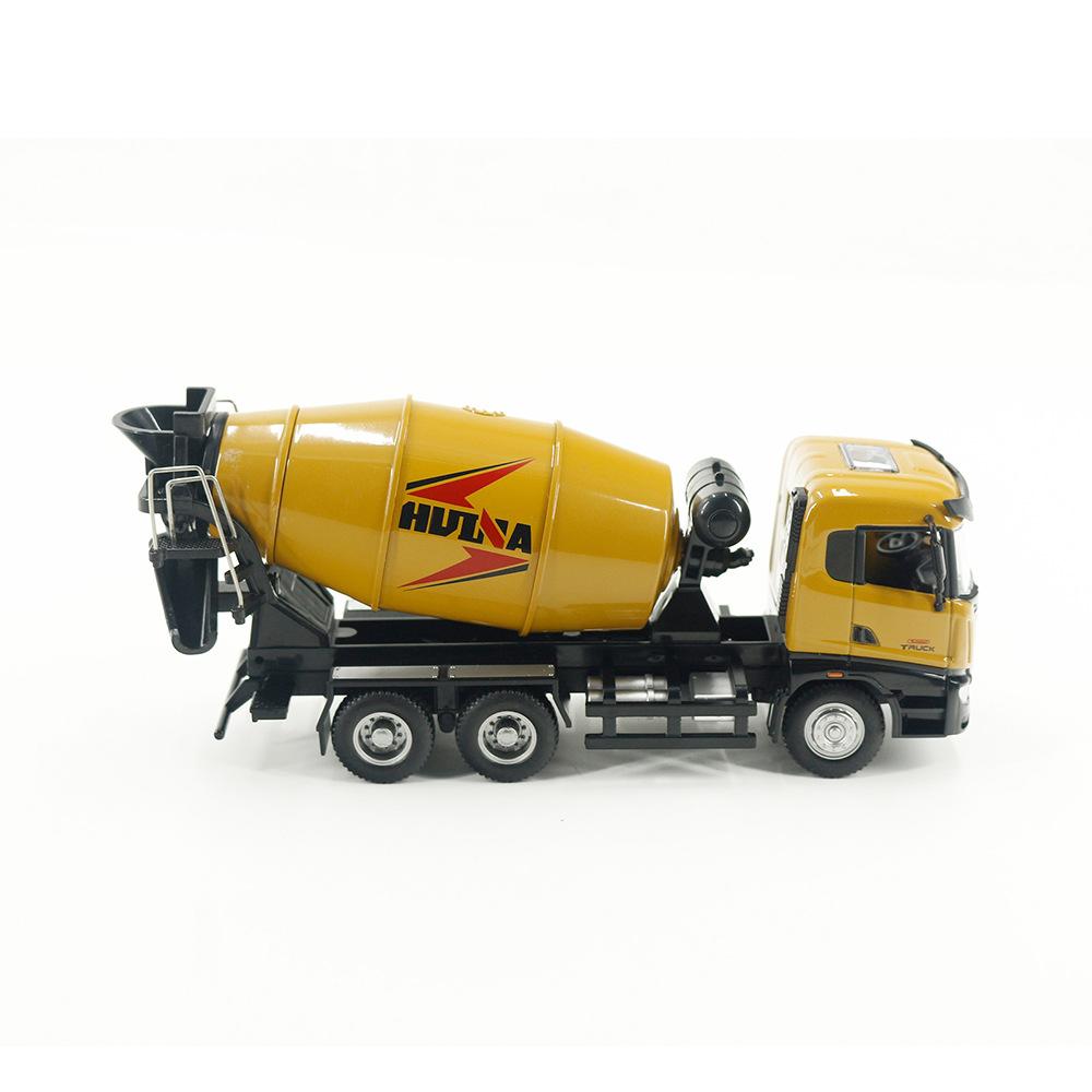 High-Quality Huina High-Quality 1:50 High-Quality Static High-Quality Mixer High-Quality Dump High-Quality Truck High-Quality Loader High-Quality