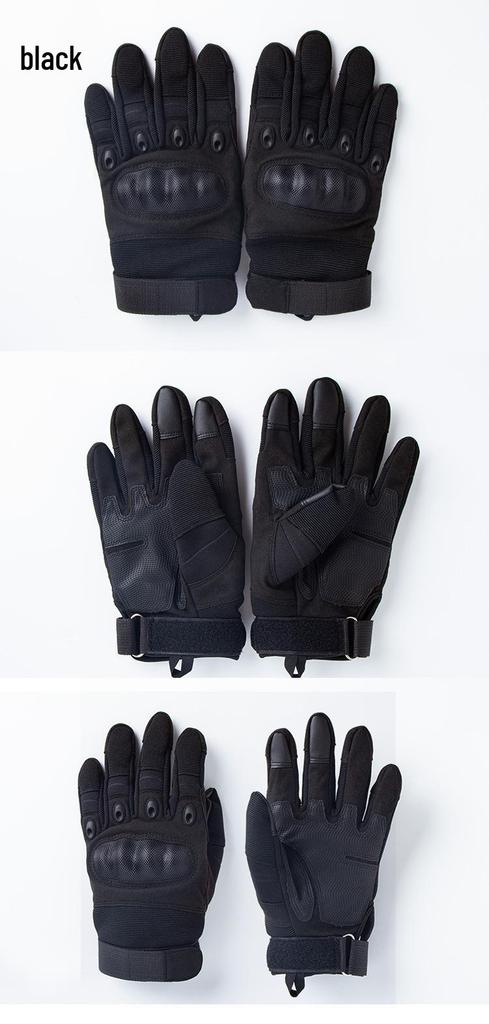 Black Hawk Tactical Touchscreen Combat Gloves - Full Finger, Anti-slip, Wear-resistant Men's Special Forces Gloves