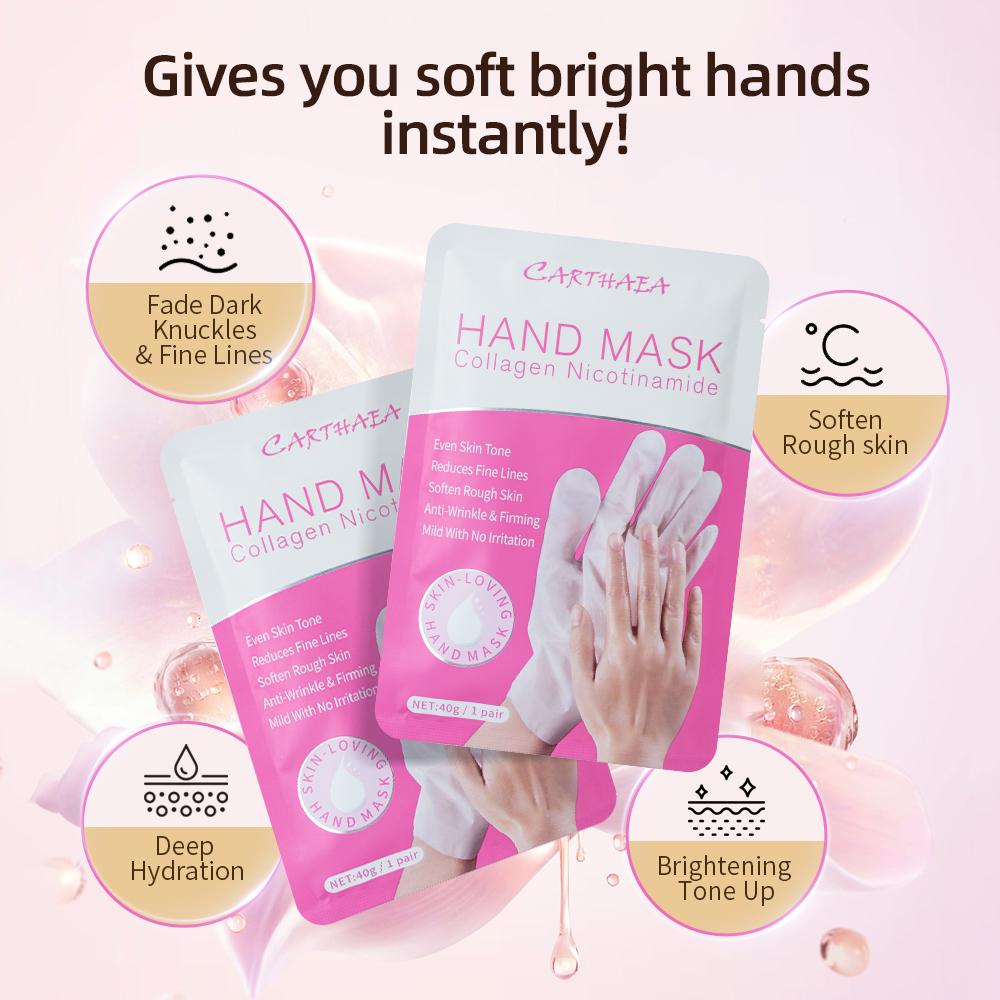 SPA Exfoliating Hand Mask Gloves Moisturizing Whitening Skin Repair Korean Overnight Hydrating Hand Mask