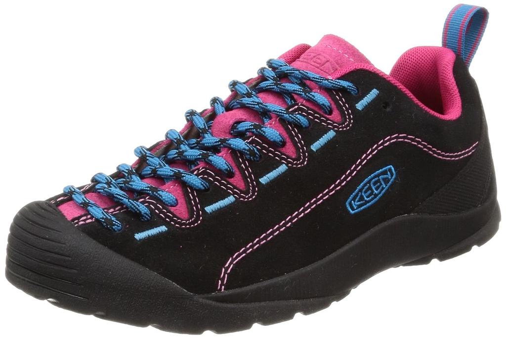 KEEN Jasper Sneakers Size cm Women's (Previous Model), Black/Jazzy, 24.0