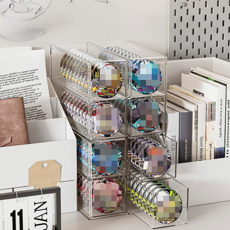 Glasses Storage Box Multi-Layer Desktop Drawer Storage Box Multi-Layer Display Stand Stationery Tape Storage Box