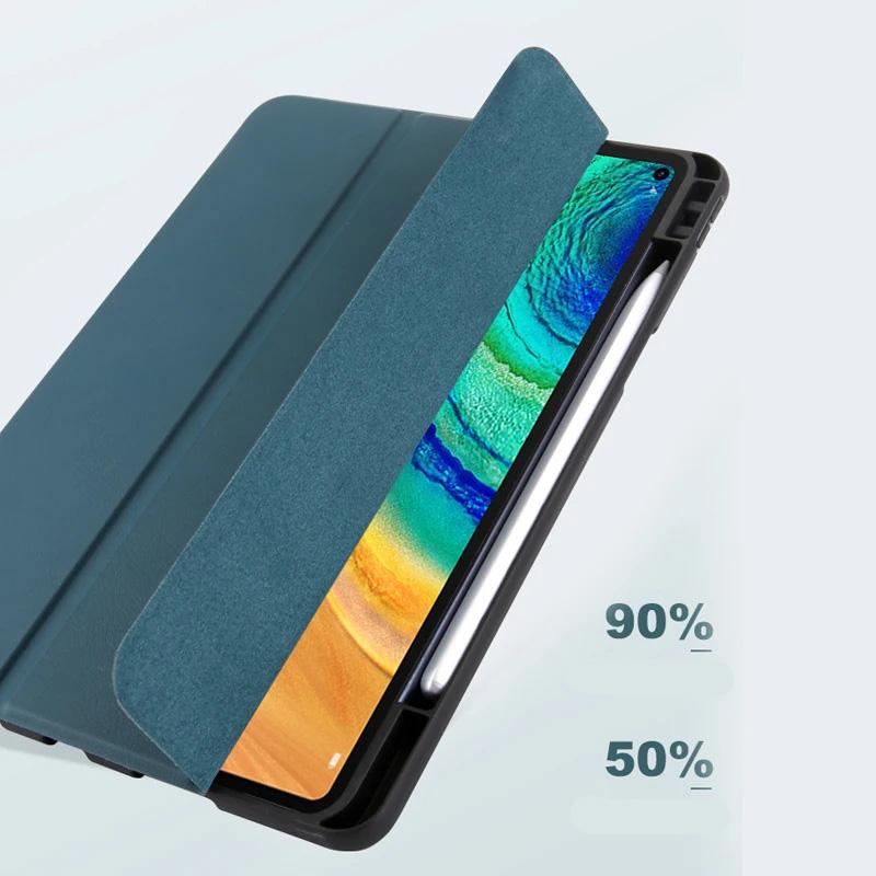 Huawei Matepad Pro 10.8''Tablet MRX-W09 MRX-W19 MRX-AL09 kalemlik manyetik standı koruyucu kapak Funda
