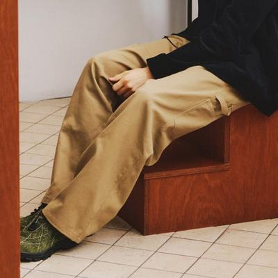 Heavy Cotton Carpenter Pants 4562 Dark Beige