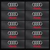 Car Interior Sticker Central Control Decals Emblem Badge for Tt Sline A4 B7 B8 B9 A3 8P 8V 8L A5 A6 C6 C5 C7 4F A1 A7 A8 Q2 Q3