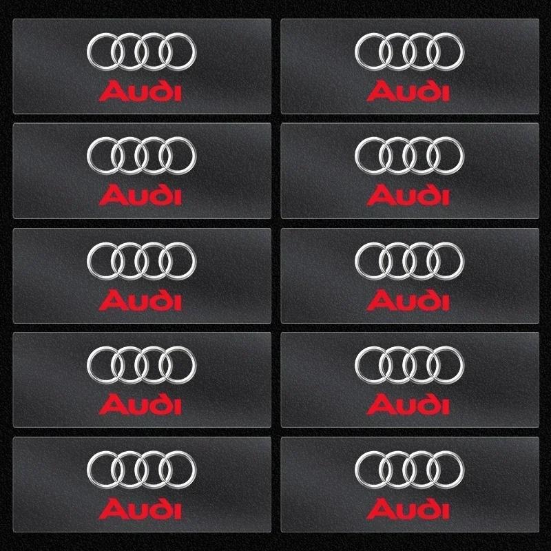 Car Interior Sticker Central Control Decals Emblem Badge for Tt Sline A4 B7 B8 B9 A3 8P 8V 8L A5 A6 C6 C5 C7 4F A1 A7 A8 Q2 Q3