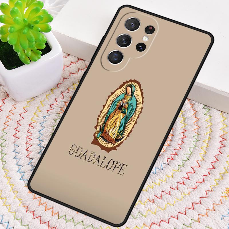 Guadalupe San Judas Silicone Phone Case For Samsung Galaxy note 10 pro S26 S25 S24 S23 S22 S21 Plus S25Ultra Capa Cover