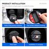 Carbon Fibre Fuel Cap Fuel Tank Decorative Protection Cover Stickers For BMW G80 G06 G07 G42 G14 G15 G16 F82 F20 F21 F83 M2 M3 M HV0