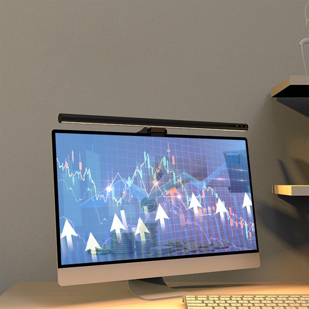 Aluminum Alloy Computer Light Asymmetric Screen Hanging Lamp Monitor Computer Screen Eye Protection Lamp