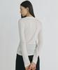STEP AROUND Loose Fit Wool Tencel Top_Ivory