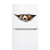 1PC 2D Flat Stickers Brown Bear Animal Car Stickers Luggage Refrigerator Wall Stickers Laptop Toilet Stickers