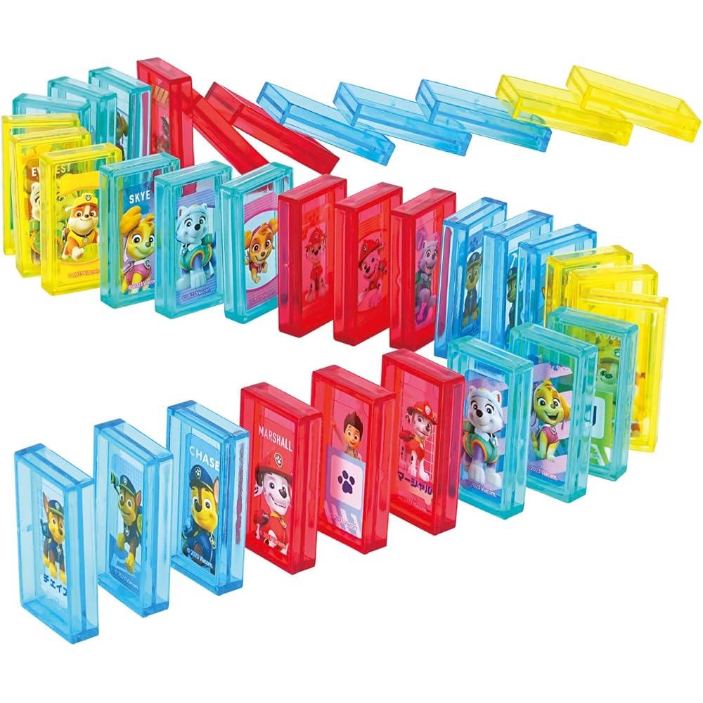 Maruka Paw Patrol Pata Pata Domino Toy Game for Ages 3 and Up