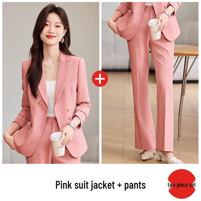 2026 Spring/Summer Women's Professional Suit Set: Elegant Workplace Trousers for a Stylish, Goddess-Inspired Look