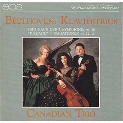 

CD CANADIAN TRIO - Beethoven: Piano Trios EBS6021 Ebs Germany Classical Used