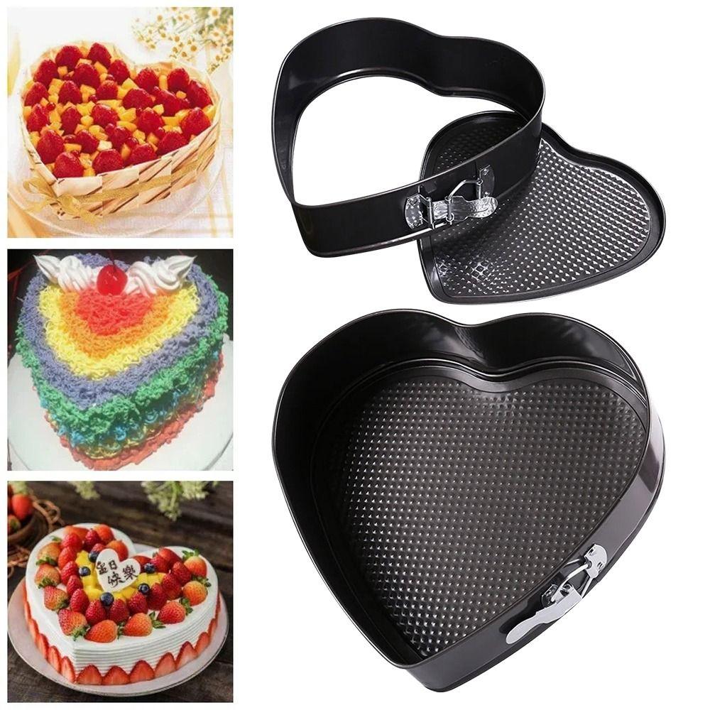 1Pcs Carbon Steel Baking Mould Non-Stick Cake Mould New Cake Baking Pan  for Home Kitchen Bakery