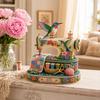 Tiny 3D Beaded Sewing Machine DIY Kit for Kids & Adults, Exquisite Hummingbird Handmade Bead Craft Set, Stress Relief Creative DIY Decoration Gifts