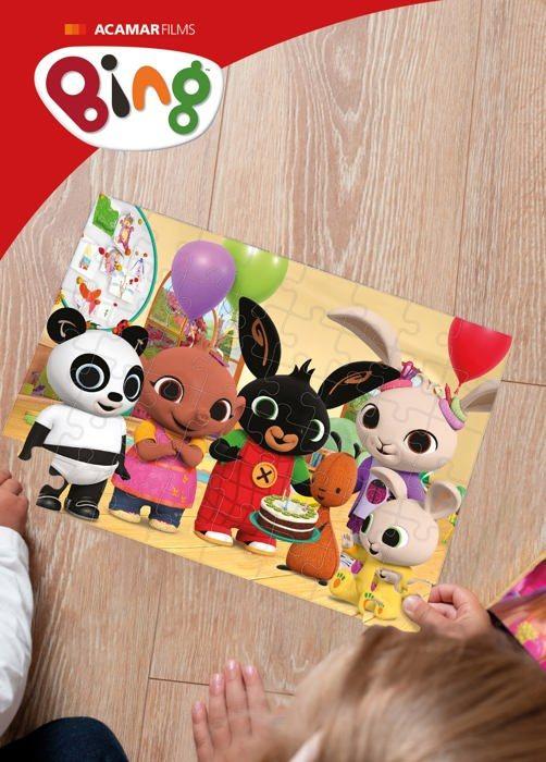 Puzzle Liscianigiochi - 99429 - Bing Puzzle M-Plus 24 - Happy Birthday!