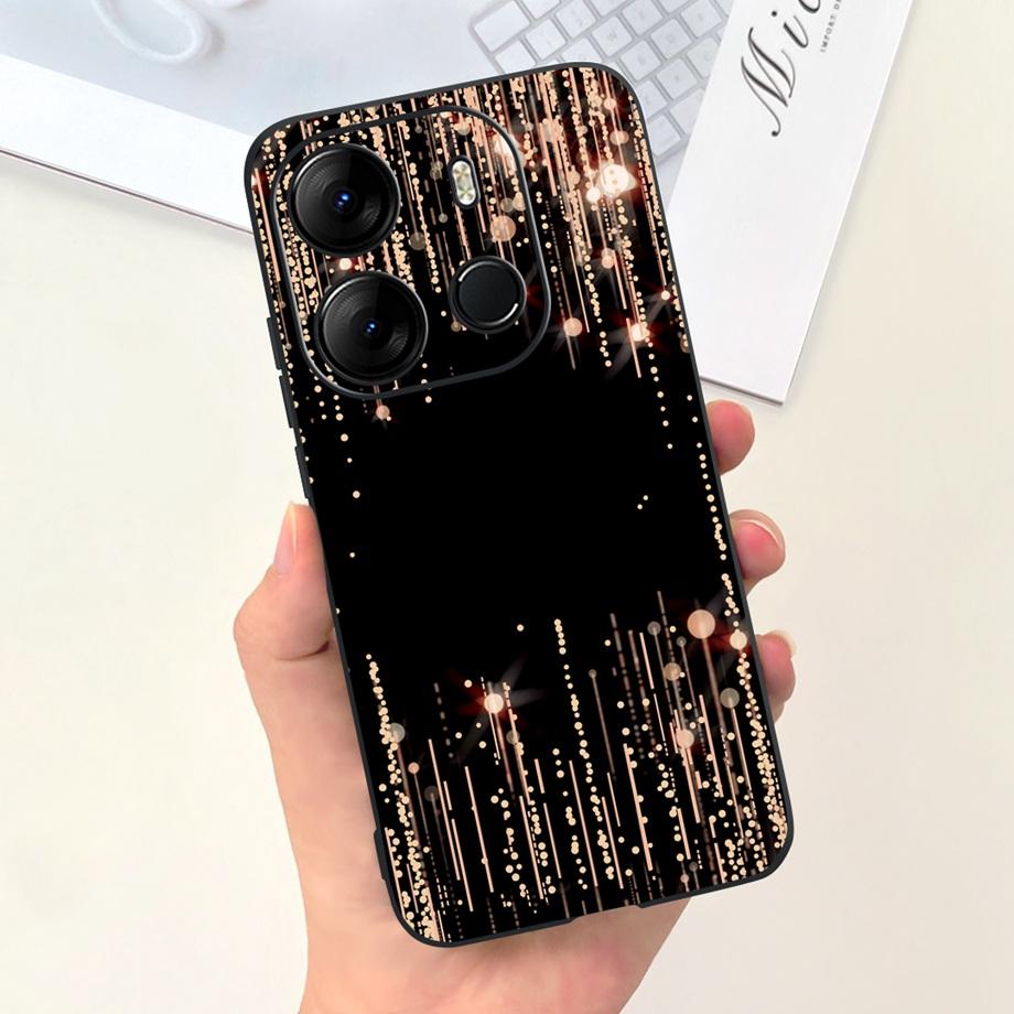 For Tecno Spark GO 2023 Case Stylish Fashion Soft Silicone TPU Housing Capa For Tecno Pop 7 Pro Pop7 Coque Pop7 BF6 BF7 Bumper