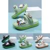 Bottom Stylish Soft Kids Beach Shoes In Black Green Beige For Boys And Girls Perfect For Wear Summer