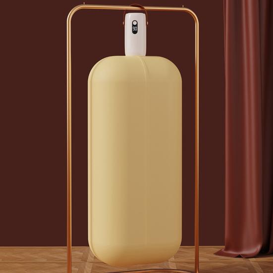 Portable Mini Dryer with Hanging Hook Foldable Garment Bag for Travel High Temp Protection Fast Drying Machine with Timer