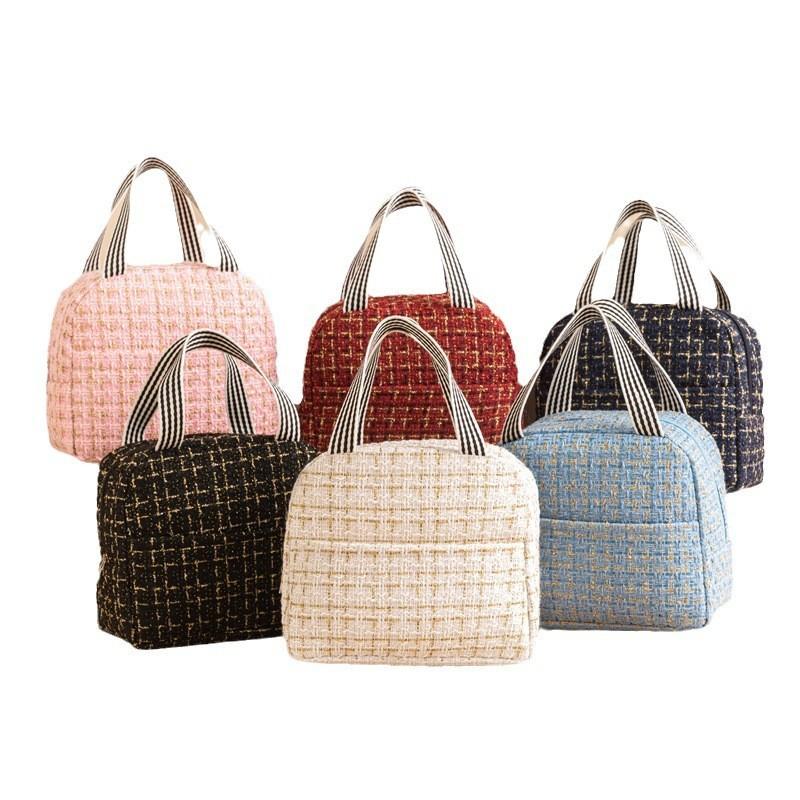 Insulated Bento Bag Portable Lunch Box Student Lunch Fashionable Gift Trend