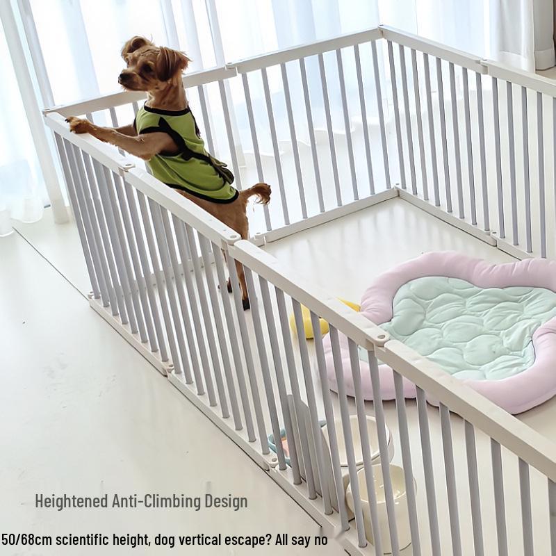 Meng Xiao Bao Indoor Pet Fence & Gate for Small To Medium Dogs and Rabbits