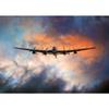 Sky Landscape Airplane Flying Airpower Art Collection Art Poster Canvas Painting Wall Print Picture for Living Room Home Decor