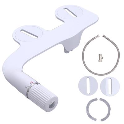 G1/2 Tuvalet Bide Bağlantı Seti ABS Çift Nozullu Banyo Bide Su Püskürtücüsü Ev İçin