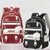 High-capacity School Bags High School Girls Lightweight Backpack Multi Layer Storage Water-resistant Wear-resistant Middle School Student Bookbag
