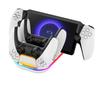 SHEAWA PlayStation Controller Charging Charges 3 Controllers LED Indicator Fast Charging Holder for PlayStation 5 Portal/PS5 Charger, Stand,