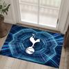 Tottenham Hotspur Design Crystal Velvet Carpet Cozy Non?Slip Printed Rug For Bedroom Living Room Entrance