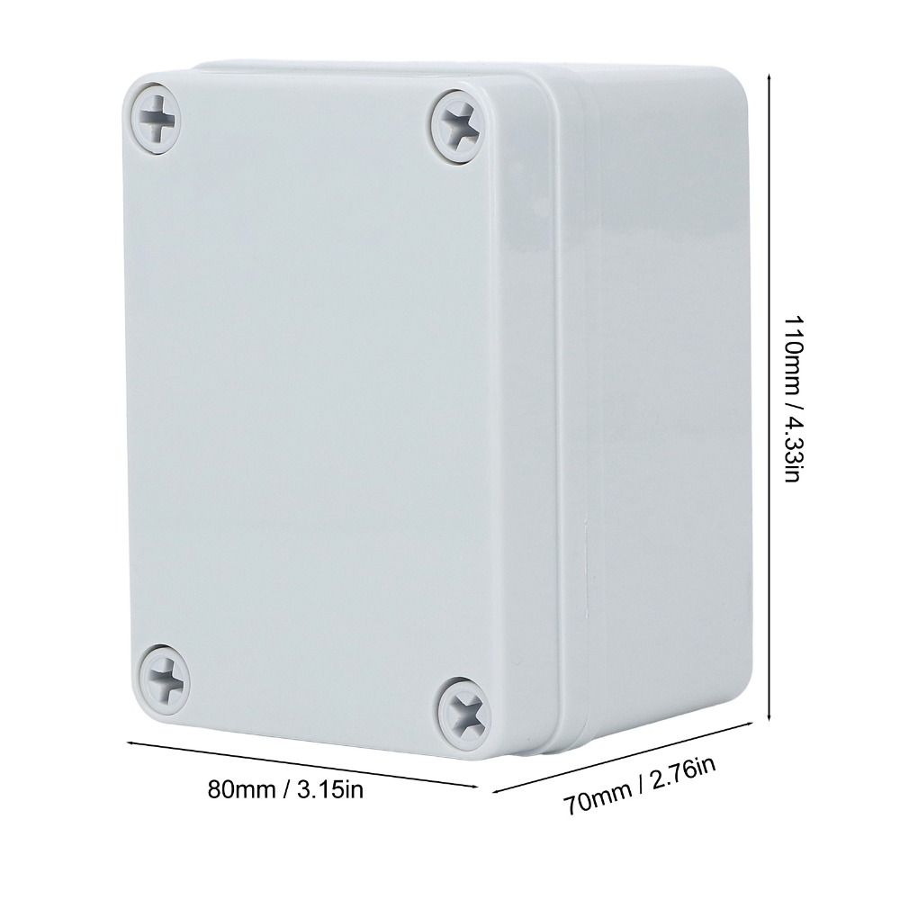 With Mounting Plate Junction Box IP66 Electrical Project Case  DIY Projects