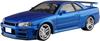Aoshima Bunka Kyozai Initial D 9 Hoshino Kozo BNR34 Skyline Scale Plastic Model (AOSHIMA) No. GT-R 1/24
