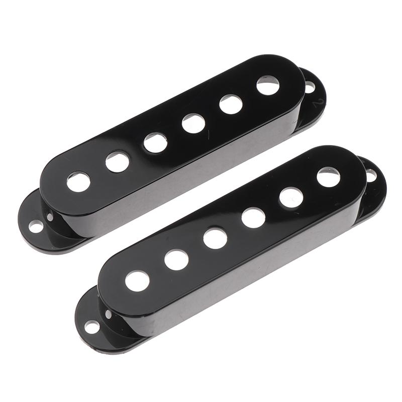 2Pcs 48/50/52Mm Guitar Multi Color Plastic Single Coil Pickup Covers Electric Guitar Pickup Lid/Shell/Top Guitar Parts