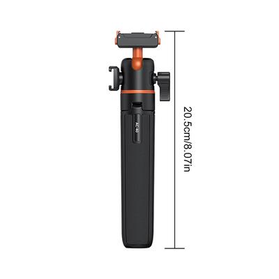 Magnetic Quick Release Tripod for Action Camera with 360 Degrees Ball Head Support Vertical Horizontal Photos