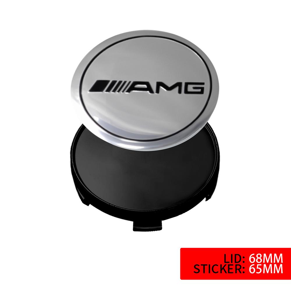 4Pcs 60/63/68mm Car Wheel Center Hub Cap For Mercedes Benz AMG W212 W204 W211 W168 W213 W124 A180 W212 E220 W204 W206 W211 W164