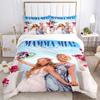Set Biancheria da Letto Mamma Mia 3 Pezzi Stampa HD Copripiumino Federe per Adolescenti Adulti Decorazione Camera da Letto Regalo di Natale