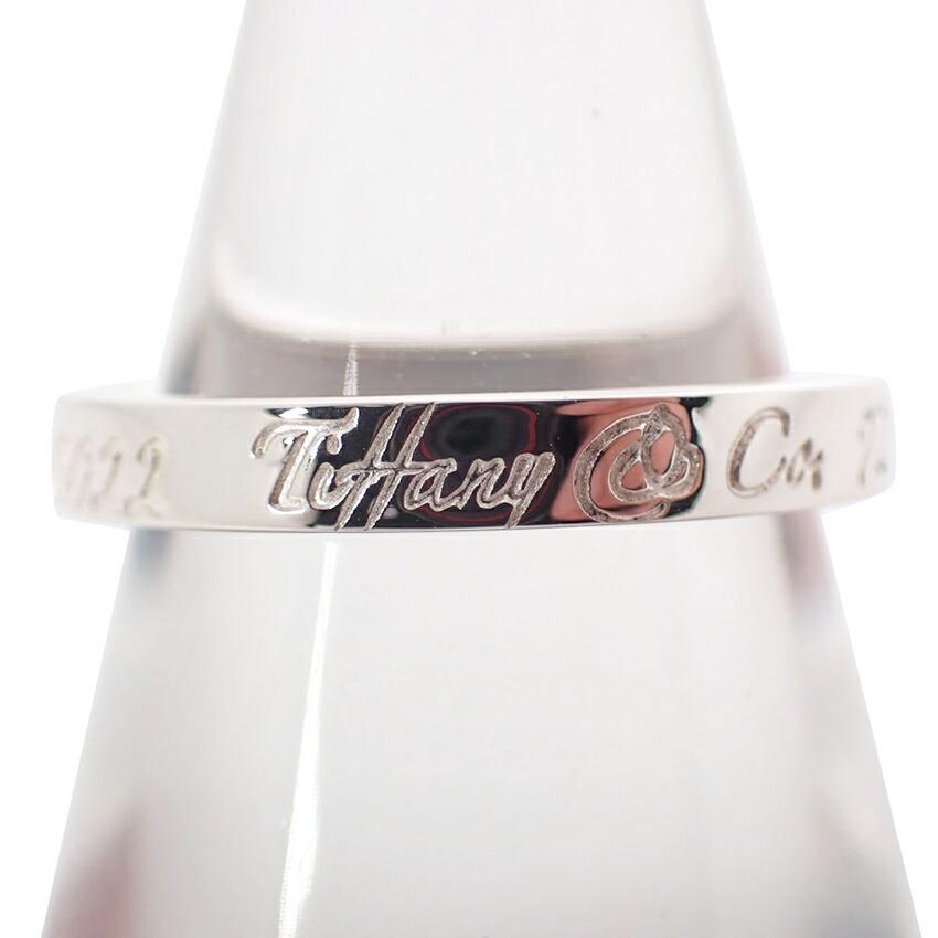 

[Used] TIFFANY/Tiffany 925 Notes Narrow Narrow Ring / Size 9 / g513-70