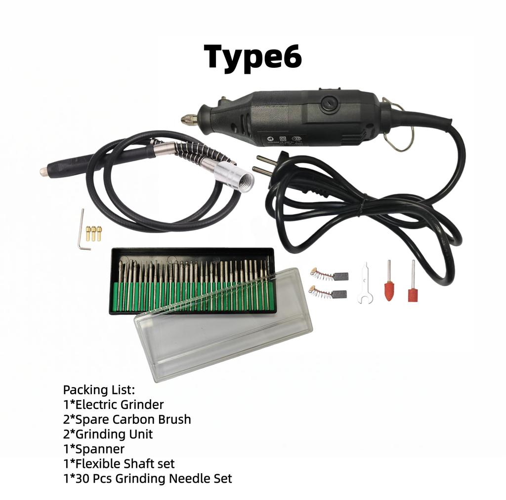 Electric Mini Grinder Set for Sanding,Polishing,Engraving,Cutting,Drilling Multi DIY Drill Rotary Grinder Set