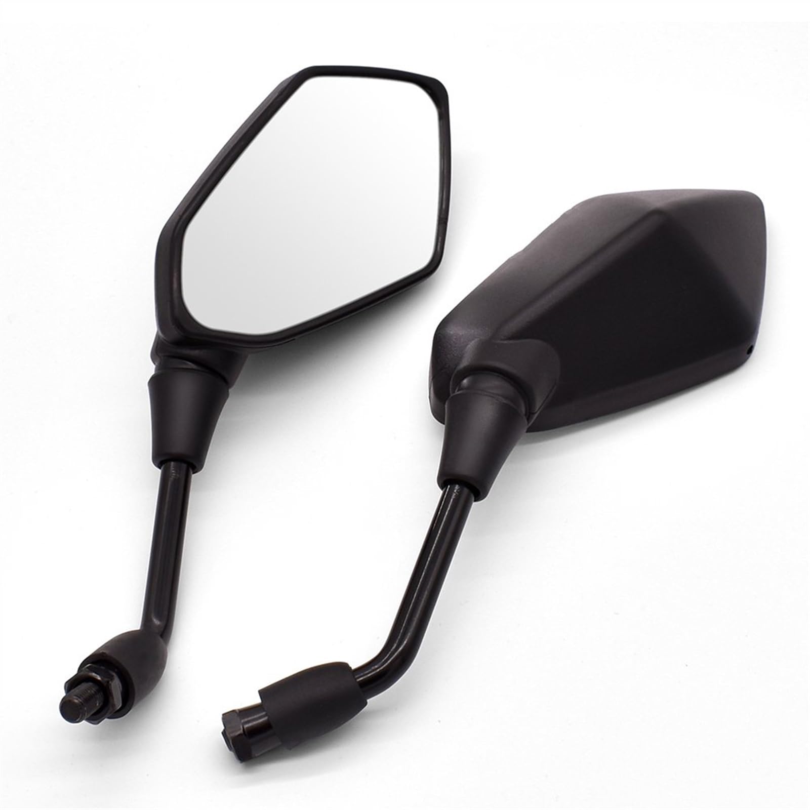 

Motorcycle Mirror Kawasaki Z800 Z1000 Z250 Z300 Z250R Motorcycle Backside Mirror Scooter Accessories Rear View Side Mirror (Size : Black) black