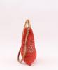 Cuco Rattan Round Handle x Paper Orange Handbag, 2-Way Bag/A4 Size, Women's, (134)