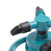 360-Grad-Drehkopf-Sprenger, Dreizack-Steckdesign, Automatisches Bewässerungsgerät für Gartenrasen